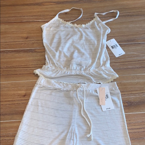 Ella Moss Skylar Linen Blend Lounge Set Small NWT - Picture 7 of 14